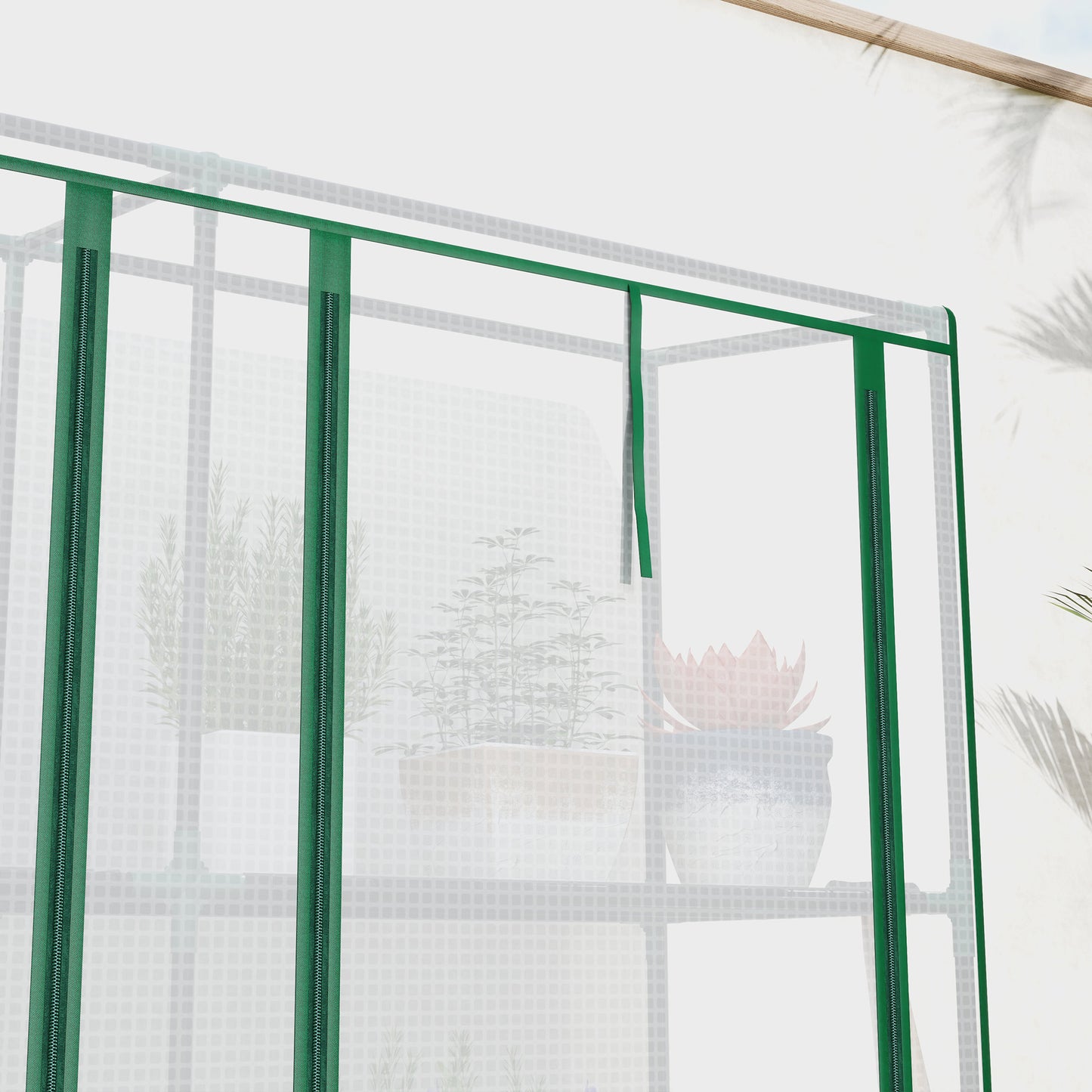 46 x 215cm Nine-Shelf Greenhouse
