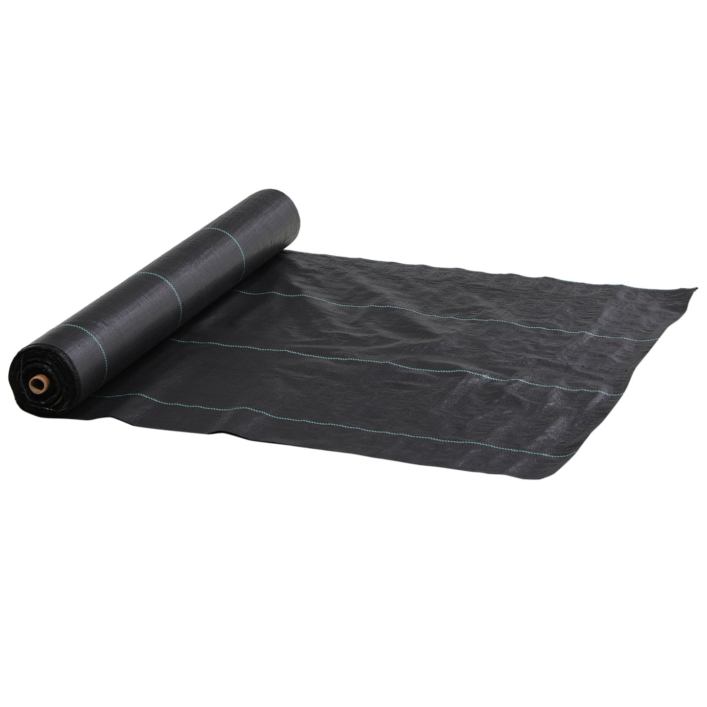 2m x 100m Heavy Duty Weed Control Membrane, Weed Membrane for Landscaping Driveway Gravel Artificial Grass Lawn Underlay