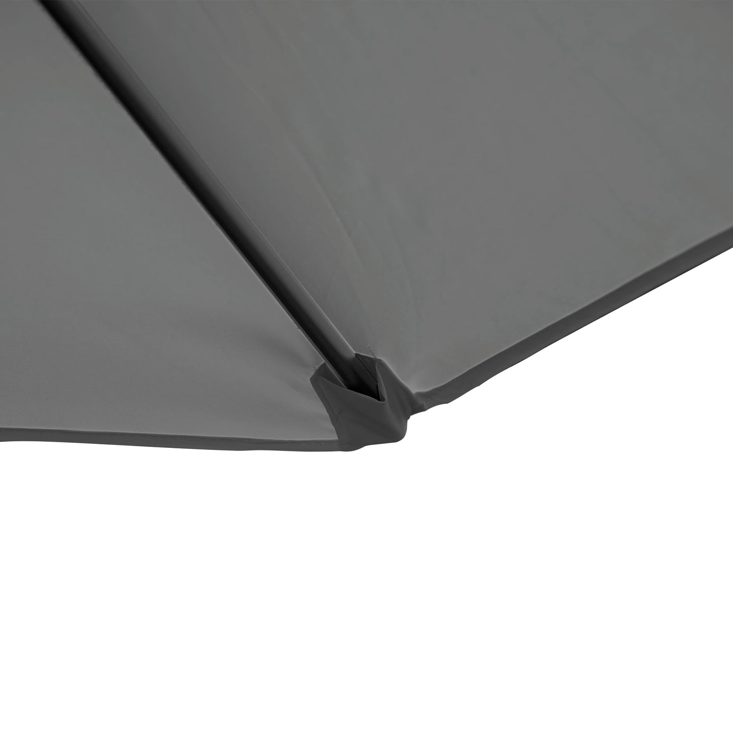 2.5M Garden Cantilever Parasol, Offset Roma Patio Umbrella Hanging Sun Shade Canopy Shelter