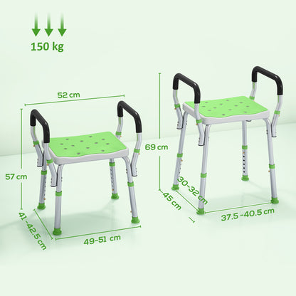 57-69cm Aluminium Frame Bath Seat