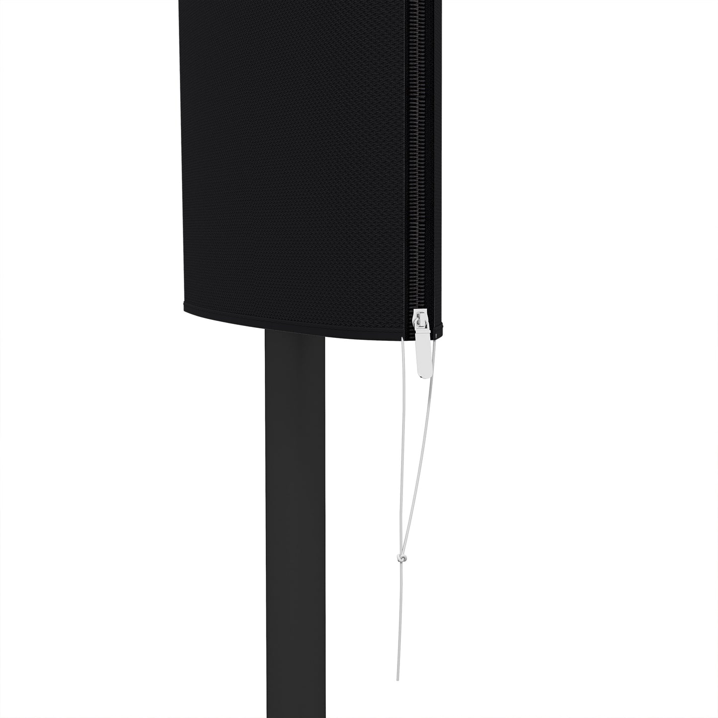 Garden Parasol Cover, Outdoor Patio Umbrella Protector Weatherproof Garden Patio with Rod, Zipper for 2-4.6m Parasol