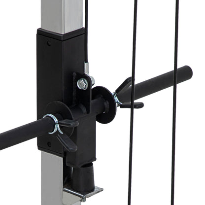 Multi Home Gyms with Cable Pulley System, Cable Crossover Machine with 4 Handles for Full Body Strength Training