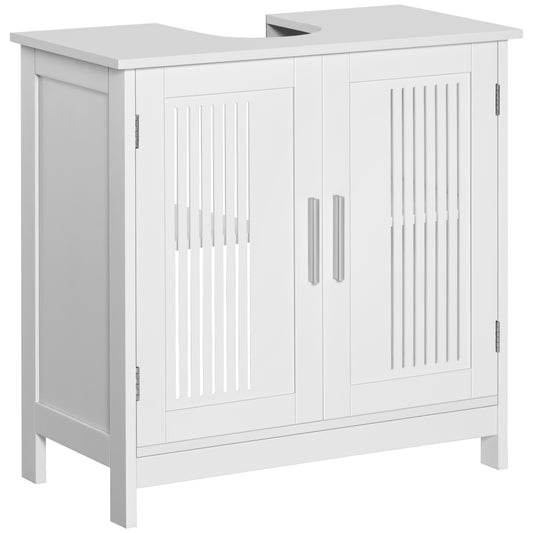Modern Under Sink Cabinet with 2 Doors, Bathroom Vanity Unit, Pedestal Under Sink Design