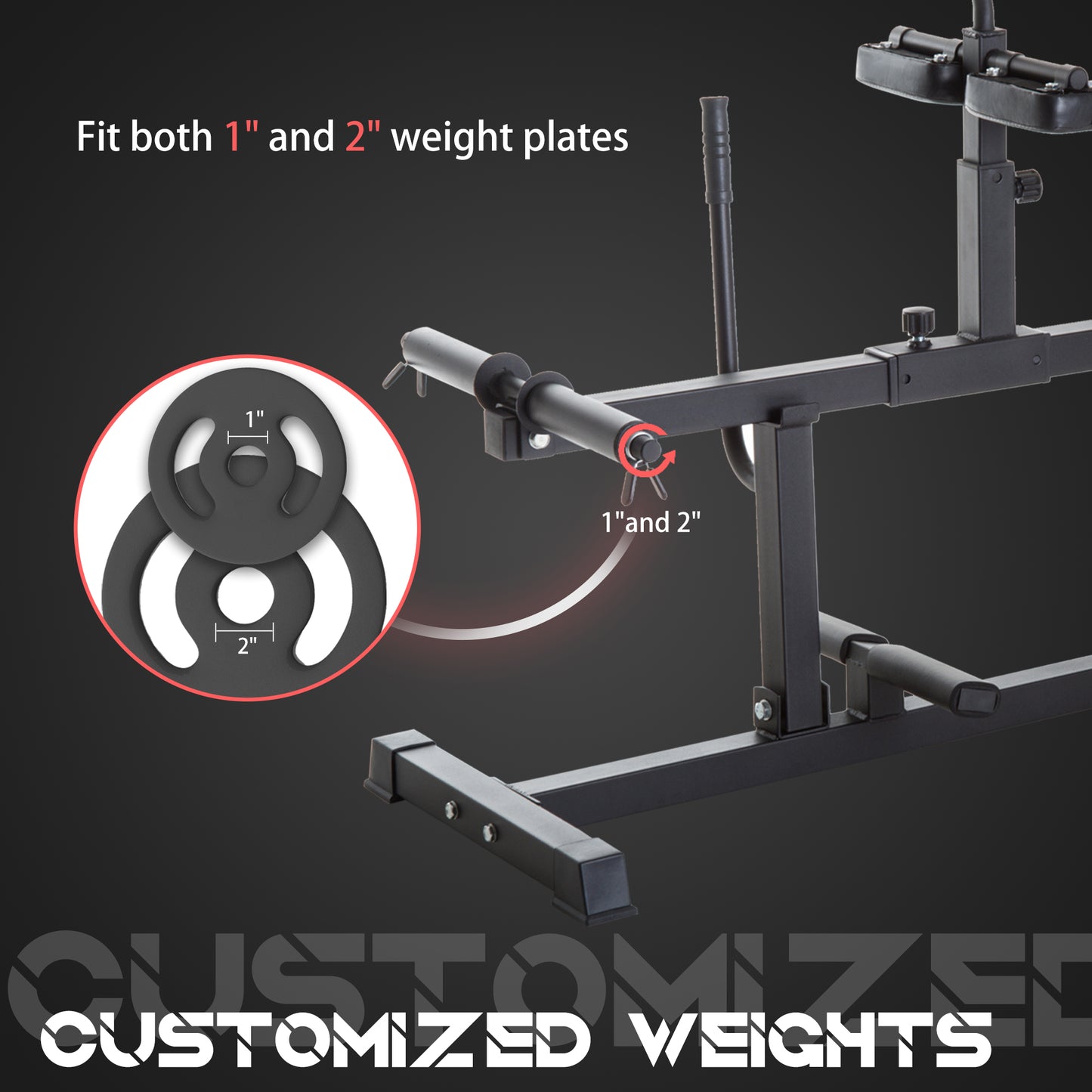 Seated Leg Extension Machine, Adjustable Leg Raise Machine and Curl Machine with Plate Loaded for Hip