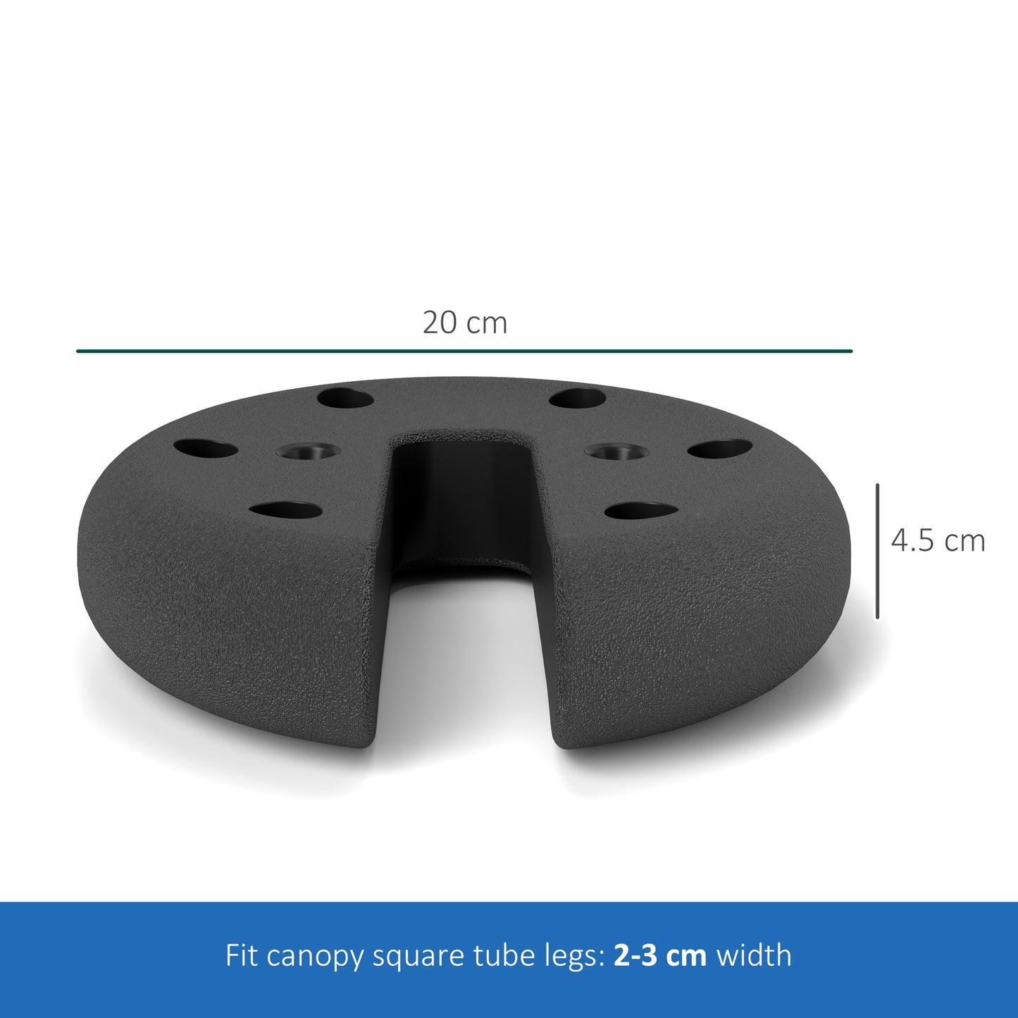 Pop up Canopy Tent Weights Set of 4 PCs, Leg Weights for Marquee Party Tent Outdoor Canopy, Total 8.8KG
