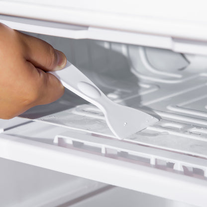 91L Small Fridge with Chiller Box Under Counter Fridge with Reversible Door, Good Housekeeping Institute Approved, White