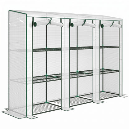 46 x 215cm Nine-Shelf Greenhouse
