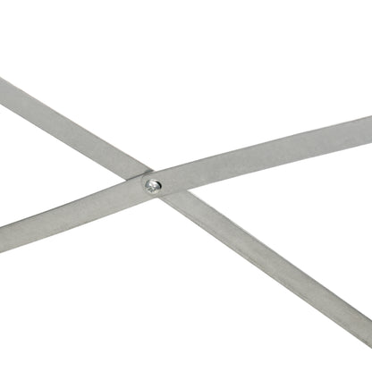 Raised Beds for Garden, Galvanised Steel Outdoor Planters with Multi-reinforced Rods, 180 x 90 x 59 cm, Light Grey