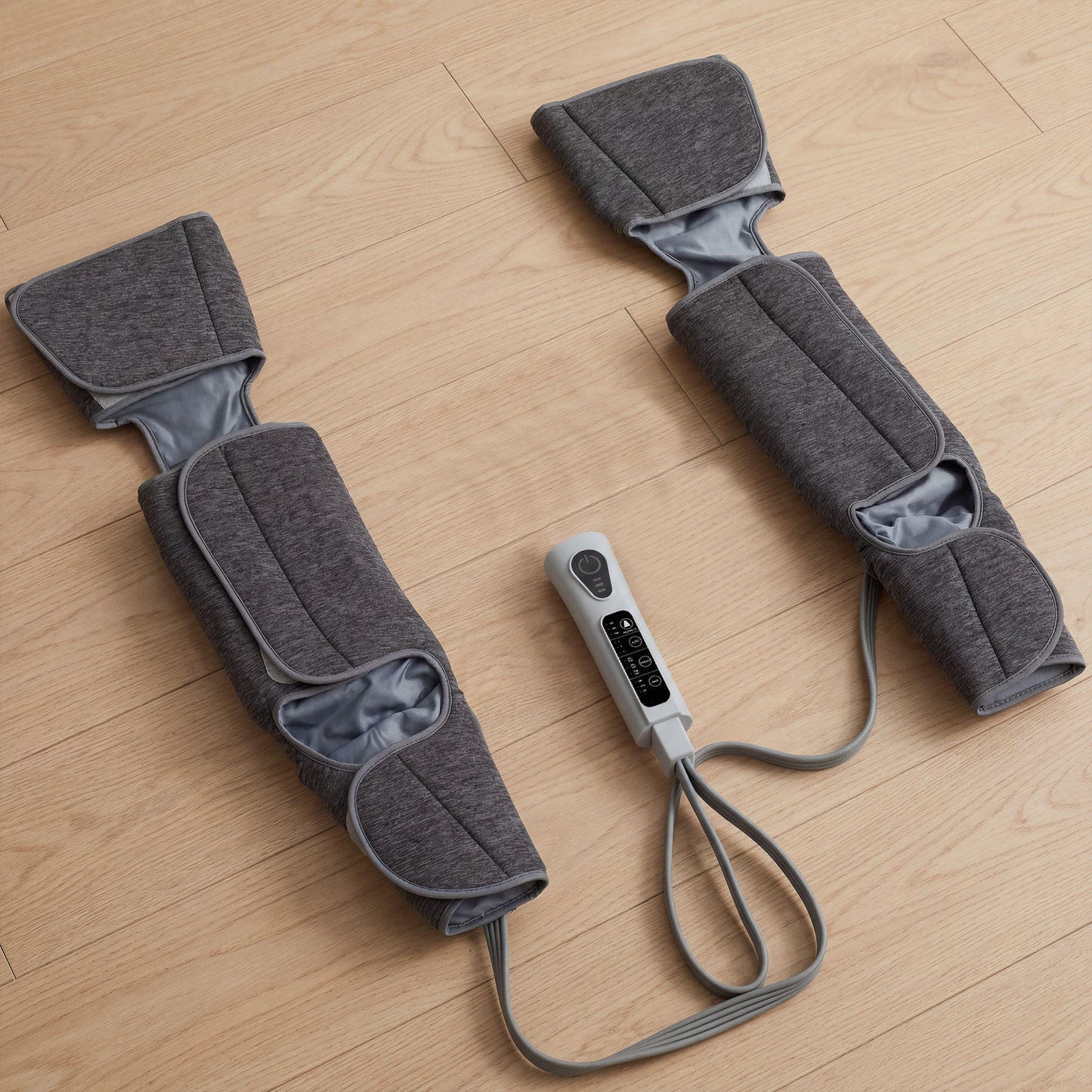 Leg Massager with Heat, Compression, 3 Auto Modes & 3 Intensities, Foot and Calf Massage Machine