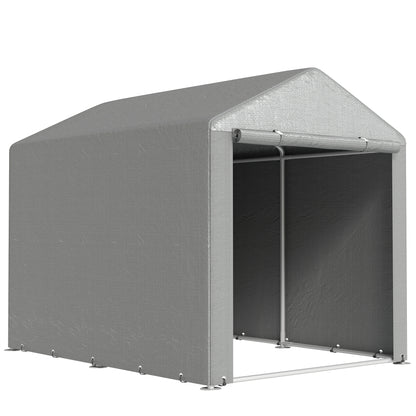 2.2 x 1.6 m Outdoor Storage Tent, with Accessories - Light Grey