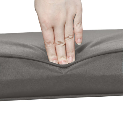 2-Piece Garden Seat and Back Cushion Set, Replacement Cushions for Outdoor Furniture with Seat Cushion and Back Cushion