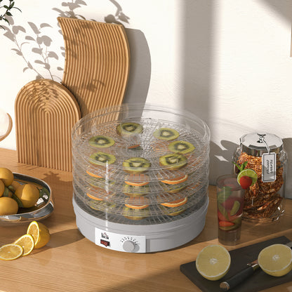 5 Tier Food Dehydrator, 245W Food Dryer Machine with Adjustable Temperature Control for Drying Fruit, Meat, Vegetable