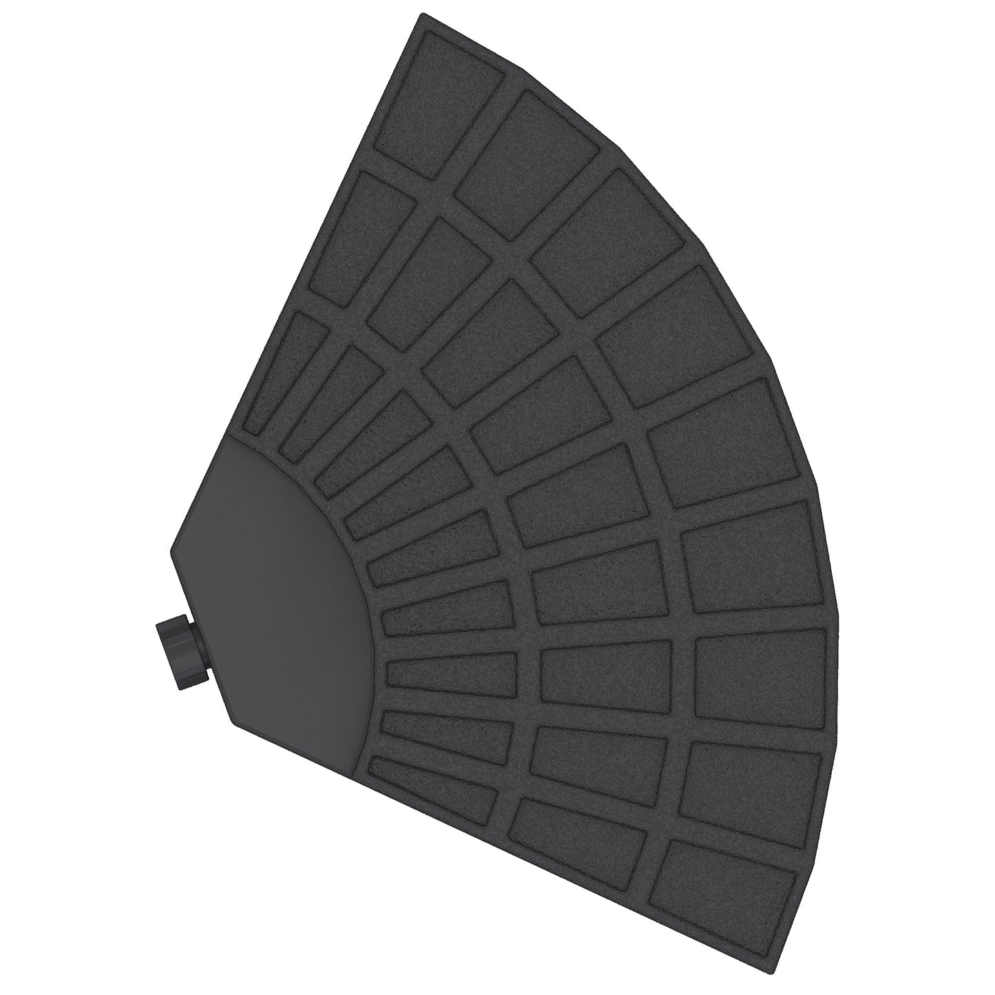 4 PCs 70KG Portable Round Parasol Base Umbrella Cross Stand Weights Holder Sand or Water Filled Outdoor Garden Patio