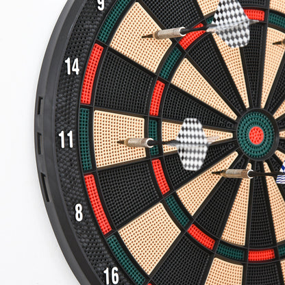 LCD Electronic Dartboard Set Features 26 Games w/ 185 Variations and Include 6 Darts Multi-Game Option Ready-to-Play