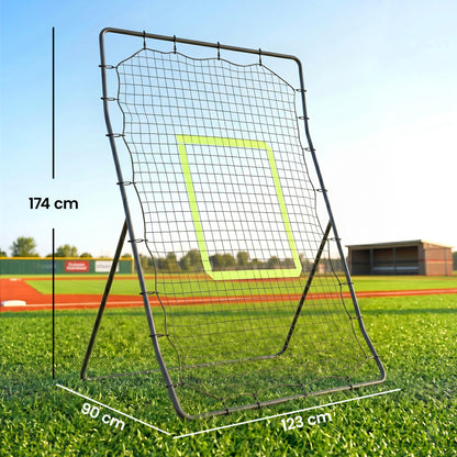 Baseball Rebounder Net Teens Adults Game Spot Softball Training Aid Practise Target Strike Shot Goal Play