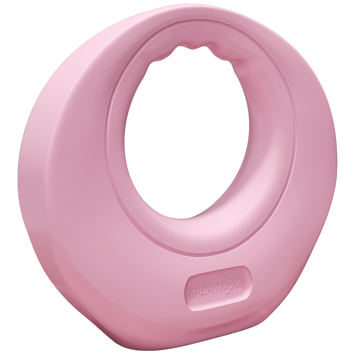 12kg Kettlebell, Kettle Bell with Wide Handle for Home Gym, Weight Lifting, Strength Training, Pink