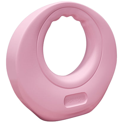 12kg Kettlebell, Kettle Bell with Wide Handle for Home Gym, Weight Lifting, Strength Training, Pink