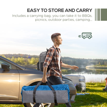 3.5 x 3.5M Camping Gazebo, Outdoor Event Shelter Dome Tent Garden Sun Shelter Patio Spire Arc Pavilion Camp Sun Shade Tent fo